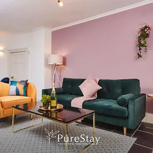 Apartment Beautiful 2bedroom 4 Actual Beds House With Wifi By Purestay, Bath